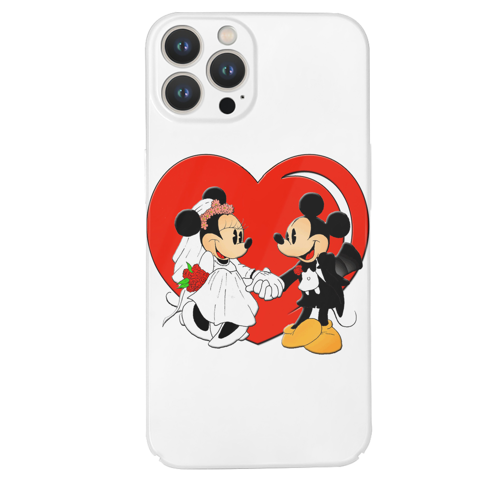 （画像用） ミッキーマウス Mickey Mouse 【iPhone 14シリーズ対応】ハードケース